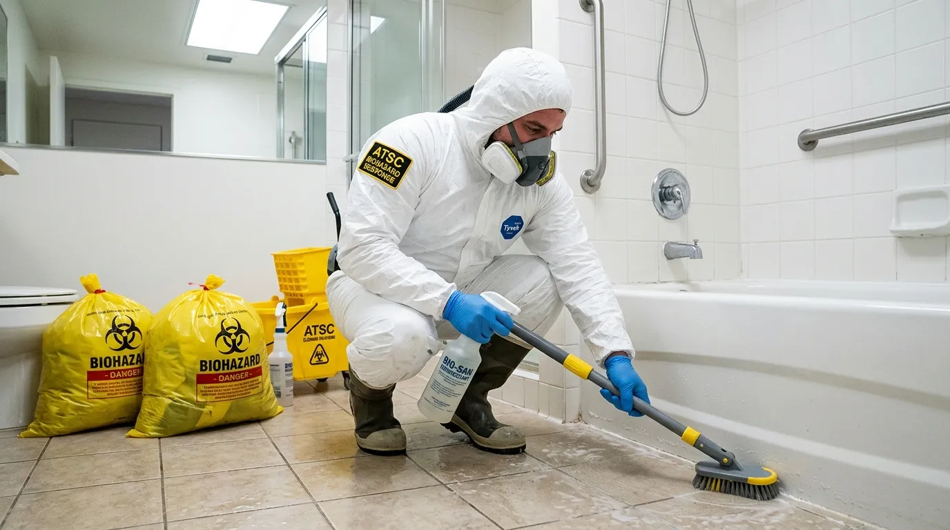 Decontamination equipment deployed for Blood Cleanup in Jasper